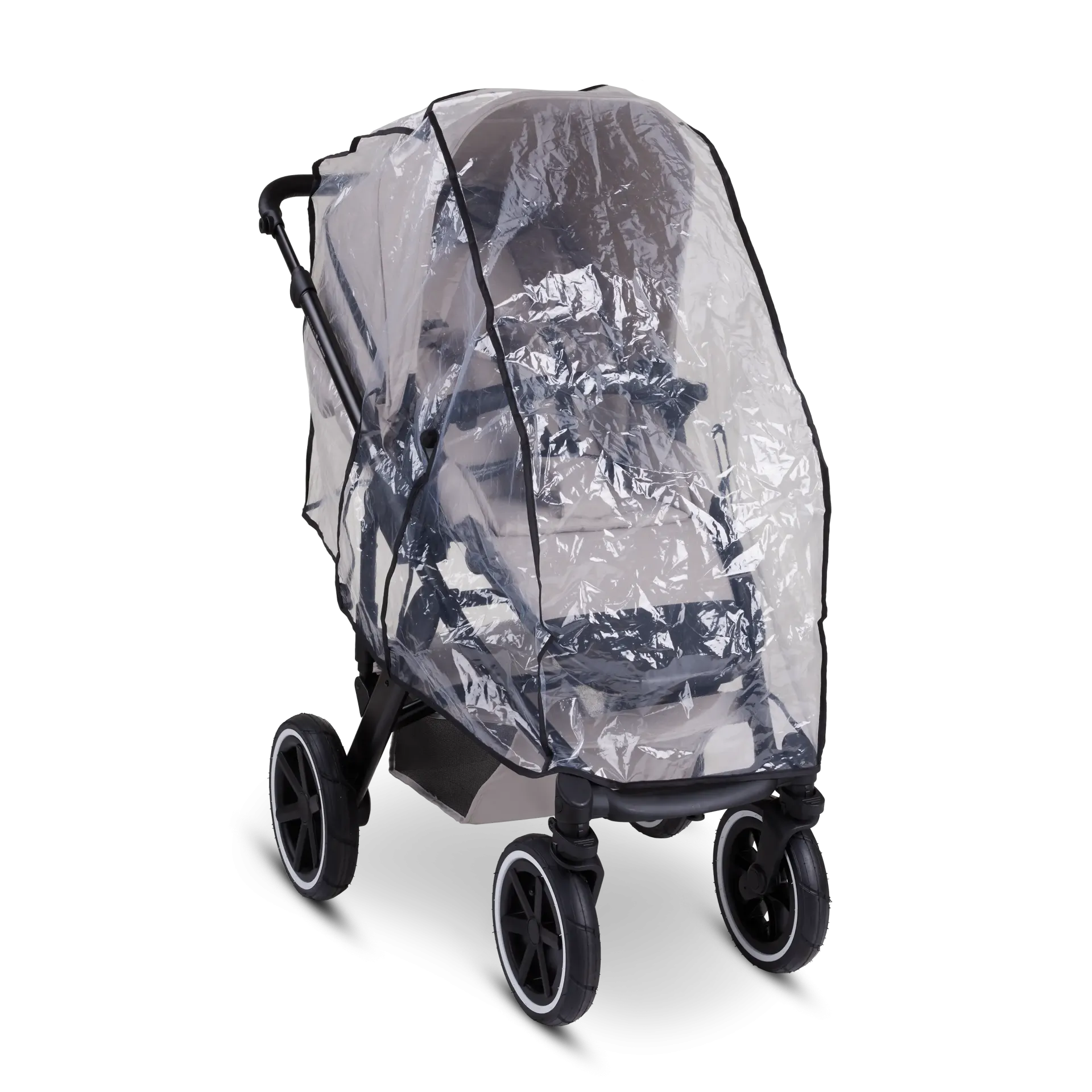 Rain Cover for Prams (Samba + Salsa)
